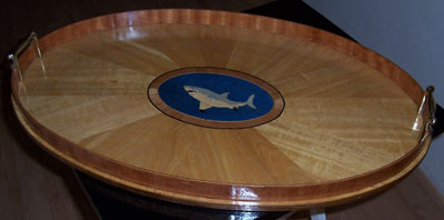 The finished polished tray